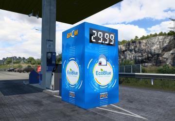 Мод БРСМ Нафта Gas Station версия 0.5 для Euro Truck Simulator 2 (v1.45)