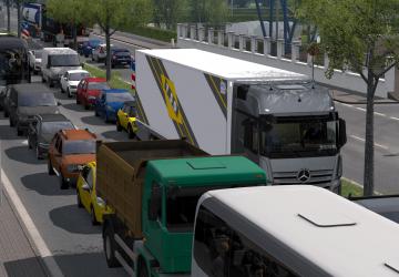 Мод Brutal Traffic версия 4.1 для Euro Truck Simulator 2 (v1.49.x)