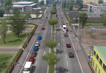 Мод Brutal Traffic версия 4.1 для Euro Truck Simulator 2 (v1.49.x)