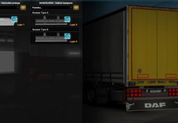 Мод Пак тюнинга для  SCS трейлеров версия 1.3 для Euro Truck Simulator 2 (v1.35.x)