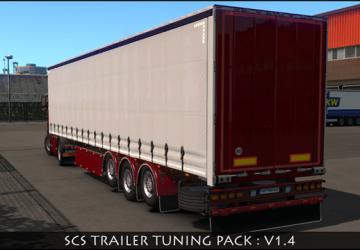 Мод Пак тюнинга для  SCS трейлеров версия 1.4 для Euro Truck Simulator 2 (v1.35.x)