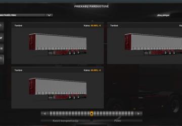 Мод Пак тюнинга для  SCS трейлеров версия 1.4 для Euro Truck Simulator 2 (v1.35.x)