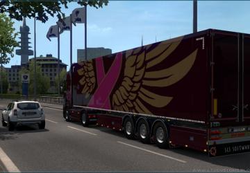 Мод Пак тюнинга для  SCS трейлеров версия 1.6 для Euro Truck Simulator 2 (v1.35.x, 1.36.x)