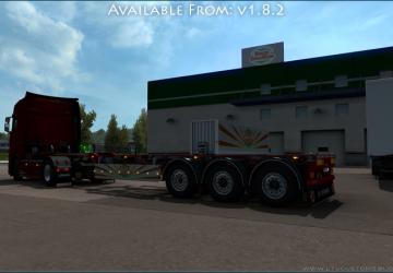 Мод Пак тюнинга для  SCS трейлеров версия 1.8.2 для Euro Truck Simulator 2 (v1.39.x)