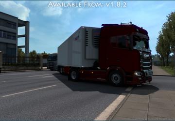 Мод Пак тюнинга для  SCS трейлеров версия 1.8.2 для Euro Truck Simulator 2 (v1.39.x)