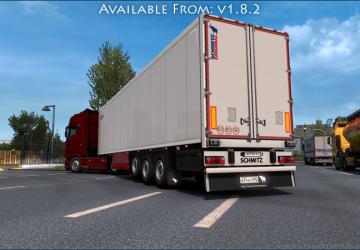 Мод Пак тюнинга для  SCS трейлеров версия 1.8.2 для Euro Truck Simulator 2 (v1.39.x)