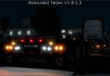 Мод Пак тюнинга для  SCS трейлеров версия 1.8.3.2 для Euro Truck Simulator 2 (v1.39.x)