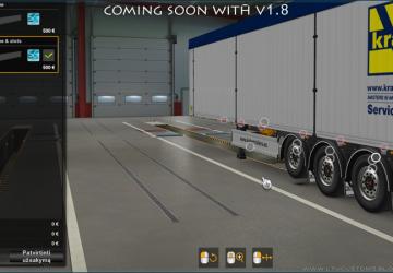 Мод Пак тюнинга для  SCS трейлеров версия 1.8 для Euro Truck Simulator 2 (v1.38.x, 1.39.x)