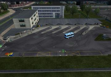 Карту Bus Station версия 1.1 для Euro Truck Simulator 2 (v1.32.x)