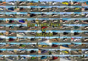 Мод Bus Traffic Pack версия 18.1 для Euro Truck Simulator 2 (v1.49.x)