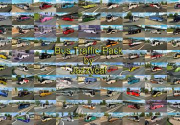 Мод Bus Traffic Pack версия 18.1 для Euro Truck Simulator 2 (v1.49.x)