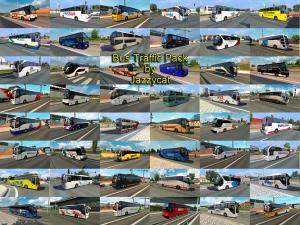 Мод Bus Traffic Pack версия 1.8.1 для Euro Truck Simulator 2 (v1.25.x, 1.26.x)