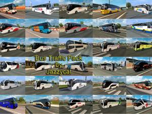 Мод Bus Traffic Pack версия 2.8 для Euro Truck Simulator 2 (v1.27.х, 1.28.x)