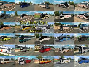 Мод Bus Traffic Pack версия 2.8 для Euro Truck Simulator 2 (v1.27.х, 1.28.x)