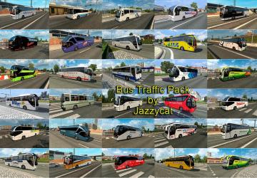 Мод Bus Traffic Pack версия 4.0 для Euro Truck Simulator 2 (v1.30.x)