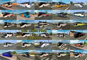 Мод Bus Traffic Pack версия 4.8 для Euro Truck Simulator 2 (v1.31.x)