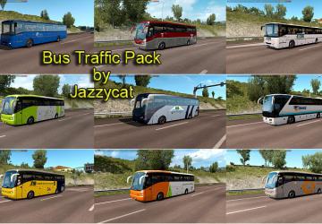 Мод Bus Traffic Pack версия 7.4 для Euro Truck Simulator 2 (v1.35.x)