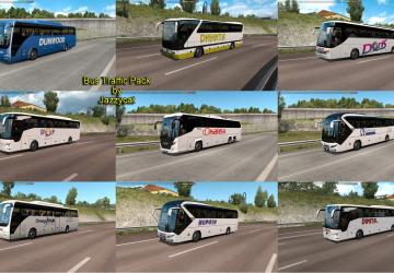 Мод Bus Traffic Pack версия 8.8 для Euro Truck Simulator 2 (v1.35.x, 1.36.x)