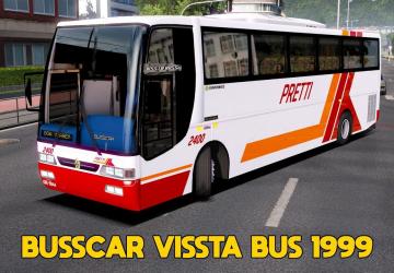 Мод Busscar Vissta Bus 1999 4×2 версия 1.5 для Euro Truck Simulator 2 (v1.49.x)