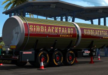 Мод Can Tanker Trailer версия 1.0 для Euro Truck Simulator 2 (v1.35.x)