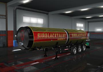Мод Can Tanker Trailer версия 1.0 для Euro Truck Simulator 2 (v1.35.x)