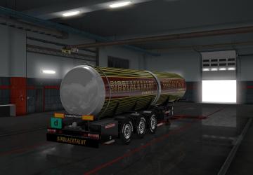 Мод Can Tanker Trailer версия 1.0 для Euro Truck Simulator 2 (v1.35.x)