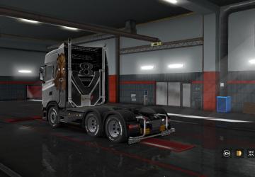 Мод Cкин «Chewwy Cargo» для своего прицепа и Scania S 2016 NG v1.0 для Euro Truck Simulator 2 (v1.32.x, 1.33.x)