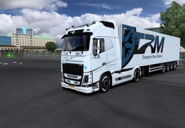 Мод Combo skin TRM Transports Rene Madrias версия 1.0 для Euro Truck Simulator 2 (v1.38.x)