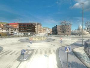 Мод «Complete Winter Mod» версия 3.1 для Euro Truck Simulator 2 (v1.30.x, 1.31.x)