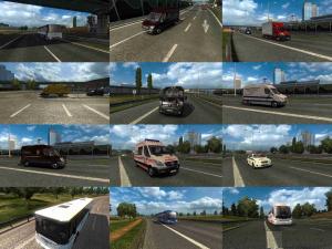 Мод CZ/SK AI Pack версия 2.4 для Euro Truck Simulator 2 (v1.27.х, 1.28.x)