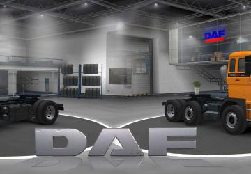 Мод DAF F241 series версия 1.0 для Euro Truck Simulator 2 (v1.31.x, - 1.33.x)