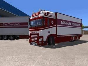 Мод DAF Fleurs версия 1.0 для Euro Truck Simulator 2 (v1.27.x)