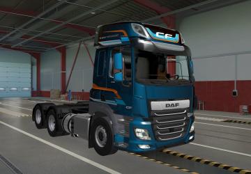 Мод DAF Trucks Brazilian Style версия 1.6 для Euro Truck Simulator 2 (v1.42.x, 1.43.x)