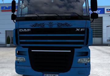 Мод DAF XF 105 Reworked версия 2.8 для Euro Truck Simulator 2 (v1.39.x)