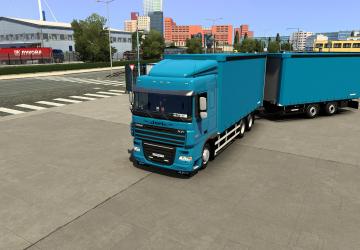 Мод DAF XF 105 Reworked версия 3.9 для Euro Truck Simulator 2 (v1.48)