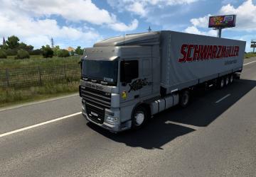 Мод DAF XF 105 Reworked версия 3.9 для Euro Truck Simulator 2 (v1.48)