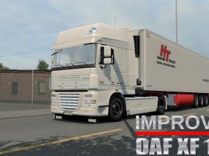 Мод DAF XF 105 «Улучшенный» версия 1.5 для Euro Truck Simulator 2 (v1.27.x)