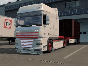 Мод DAF XF 105 «Улучшенный» версия 1.5 для Euro Truck Simulator 2 (v1.27.x)