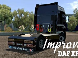 Мод DAF XF 105 «Улучшенный» версия 1.6 для Euro Truck Simulator 2 (v1.27)