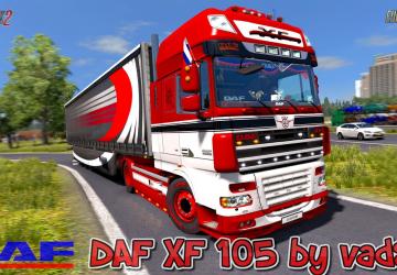 Мод DAF XF 105 версия 6.3 для Euro Truck Simulator 2 (v1.32.x, 1.33.x)