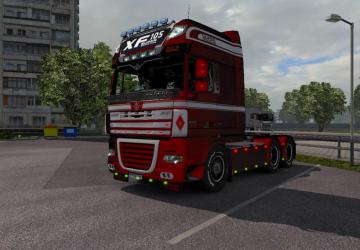 Мод DAF XF 105 версия 6.7 для Euro Truck Simulator 2 (v1.35.x)