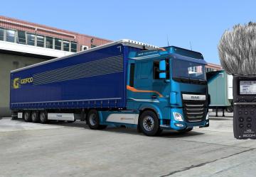 Мод Daf XF E6 Paccar MX 13 engine sound версия 1.0 для Euro Truck Simulator 2 (v1.35.x, 1.36.x)