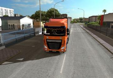 Мод DAF XF Euro 6 Reworked версия 2.7 для Euro Truck Simulator 2 (v1.33.x, 1.34.x)