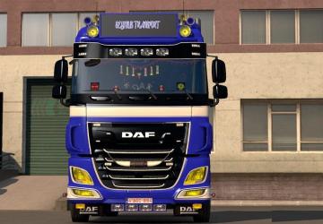 Мод DAF Yellow Lights версия 11.05.18 для Euro Truck Simulator 2 (v1.28.x, - 1.31.x)