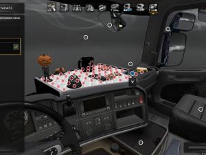 Мод DLC Cabin Accessory Addons версия 1.0 для Euro Truck Simulator 2 (v1.23.x, - 1.39.x)