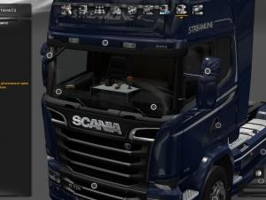 Мод DLC Cabin Accessory Addons версия 1.0 для Euro Truck Simulator 2 (v1.23.x, - 1.39.x)