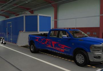 Мод Dodge RAM 3500 (RVM) версия 4.7.1 для Euro Truck Simulator 2 (v1.53.x, 1.54.x)