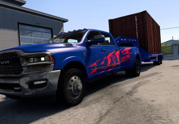 Мод Dodge RAM 3500 (RVM) версия 4.7.1 для Euro Truck Simulator 2 (v1.53.x, 1.54.x)