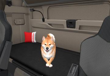 Мод Dog with Animation версия 1.0.1 для Euro Truck Simulator 2