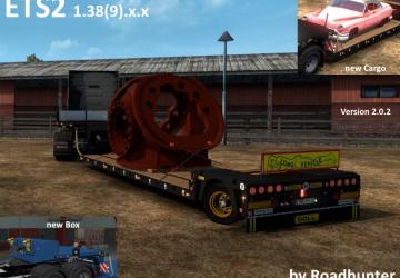 Мод Doll Vario 1axle версия 2.1 для Euro Truck Simulator 2 (v1.43.x)